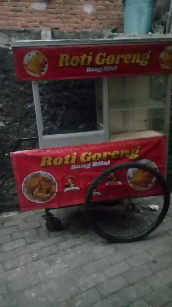 Jual gerobak ga pernah di pake cocok yg punya usaha kecilan