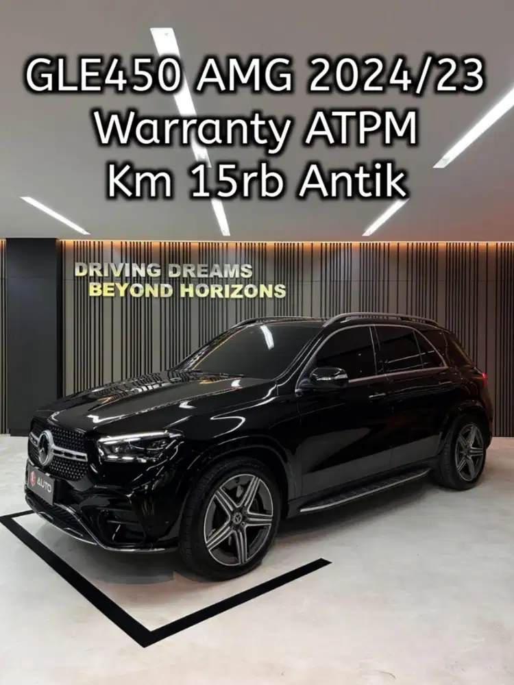 Mercedes Benz GLE450 GLE 450 AMG 2024 Hitam Km15rb Nik 2023 B77VAL