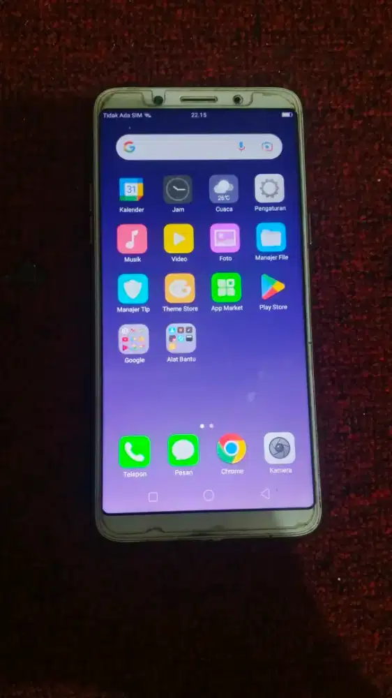 Oppo f5 fullset + smartwatch