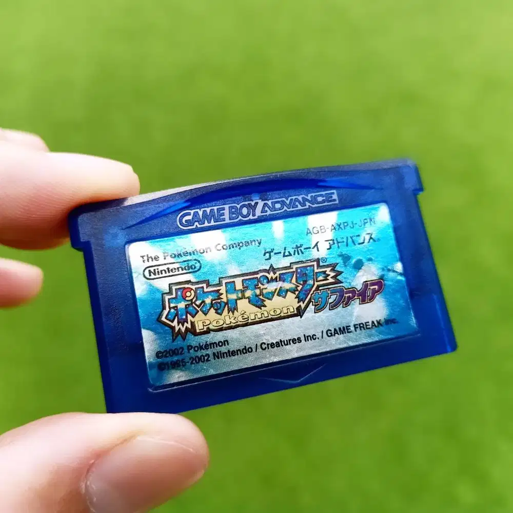 Pokémon : Sapphire Gameboy Advance / GBsp / Nds lite Original Nintendo