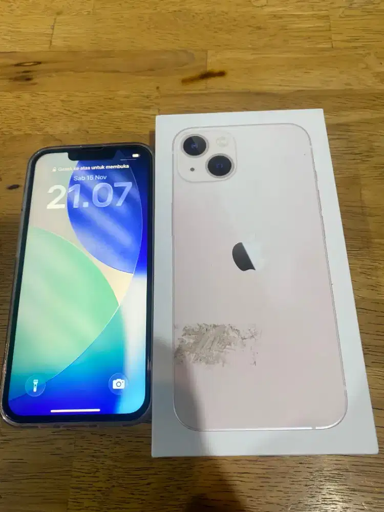 Iphone 13 ibox 128Gb Pink Garansi Resmi Ibox