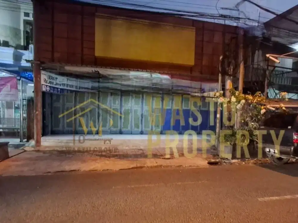 Toko 2 Lantai Strategis di Jogja Dekat Wisata Taman Sari