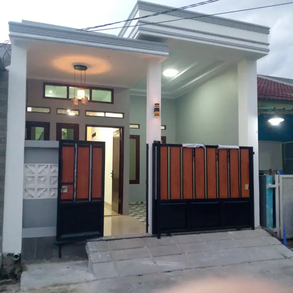 Rumah baru pondok ungu v harga murah design mewah