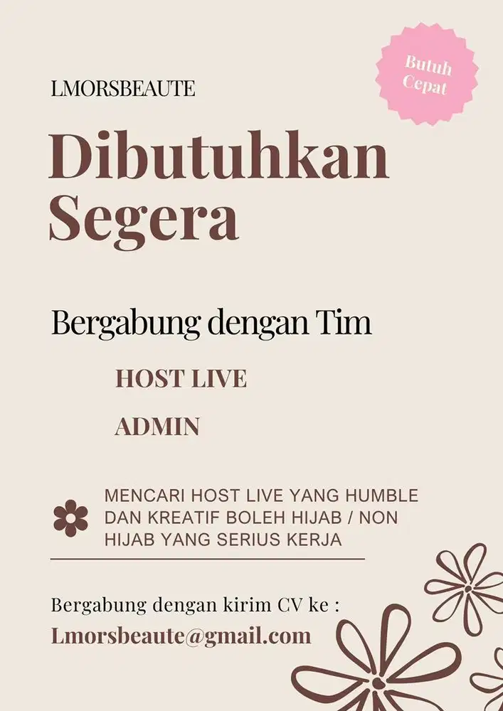 Host live dan admin