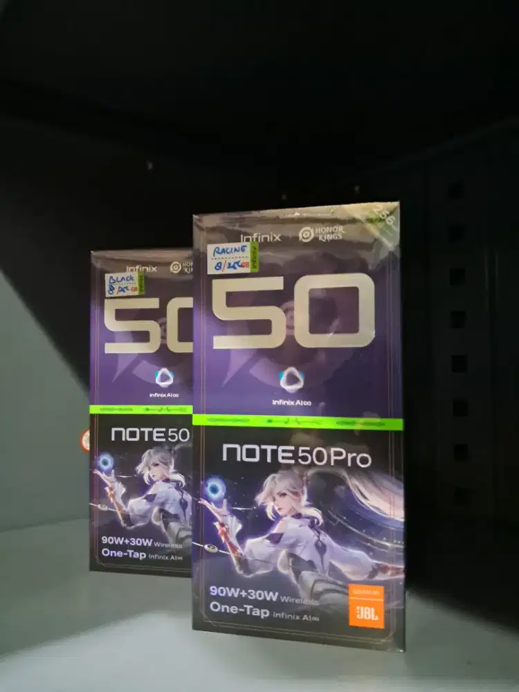 Harga Spesial Infinix Note 50 pro 8+8/256 new