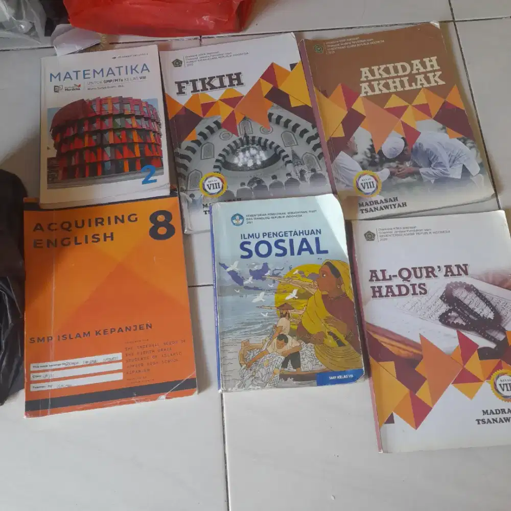 Buku smp mts bekas