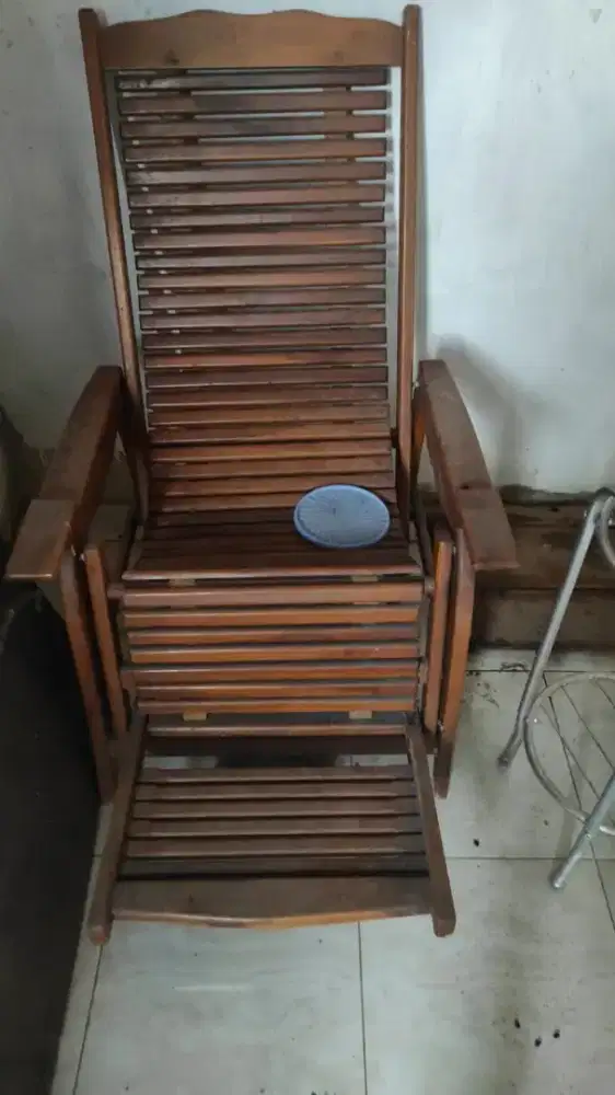 Kursi santai kayu jati asli !