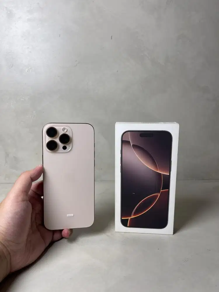 iphone 16 pro max 256gb garansi inter beacukai permanen