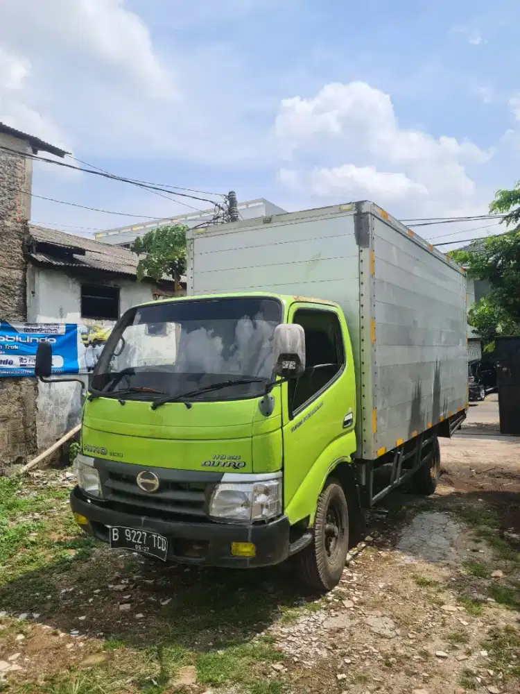 Hino dutro 110sdl engkel long box alumunium jumbo ori