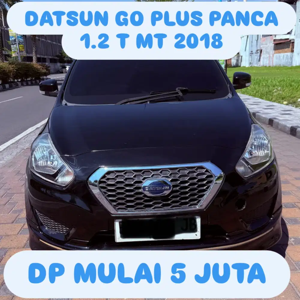 Datsun Go Plus Panca 1.2 T MT 2018 DP 5 JUTA