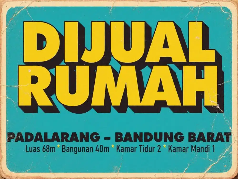 JUAL RUMAH MURAH DI, PADALARANG, NGAMPRAH, BANDUNG BARAT, CIMAREMEH,