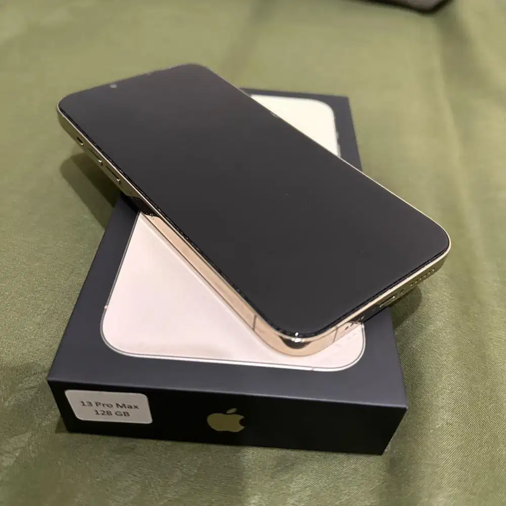 Iphone 13 pro max ibox 128gb gold