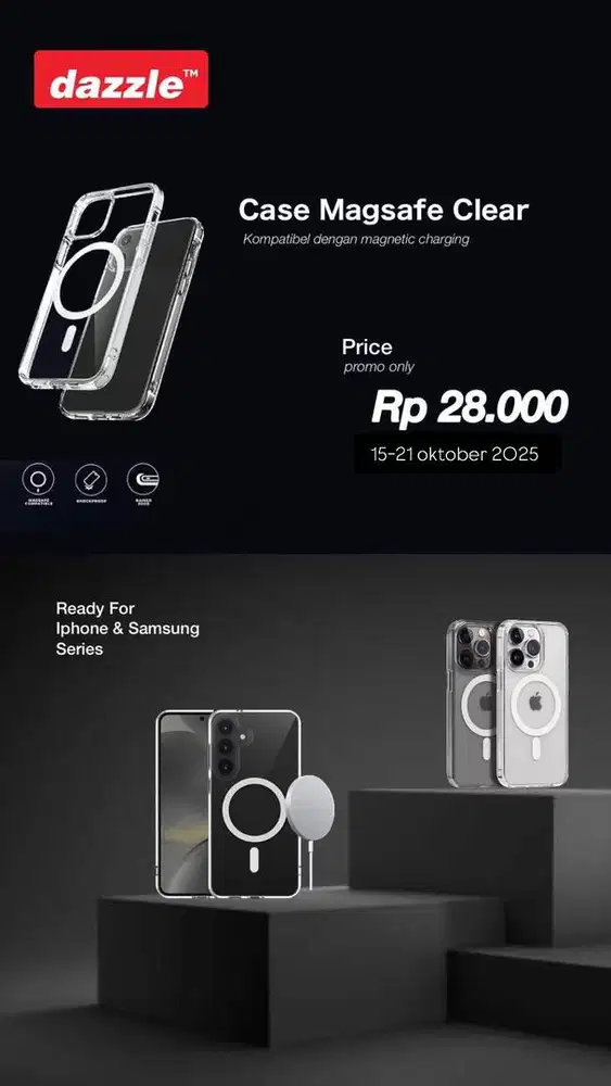 Case magsafe clear premium