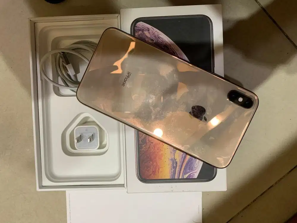 iphone xs max 256gb dual sim resmi inter