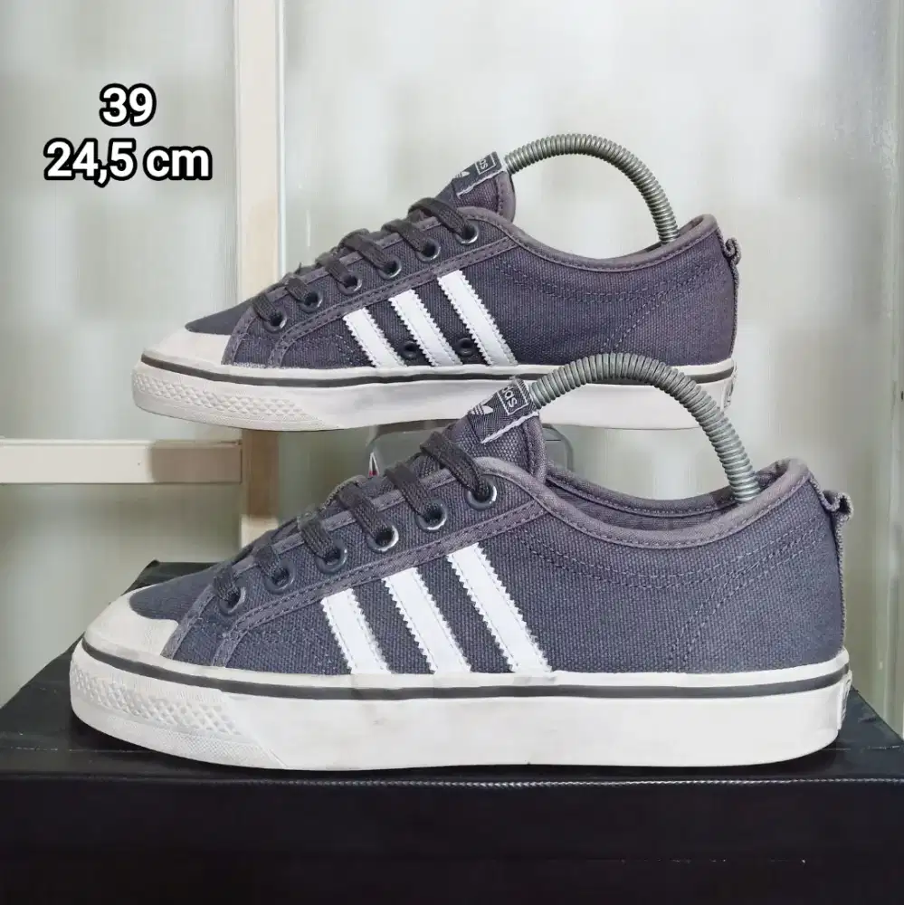 Adidas Nizza Canvas Grey