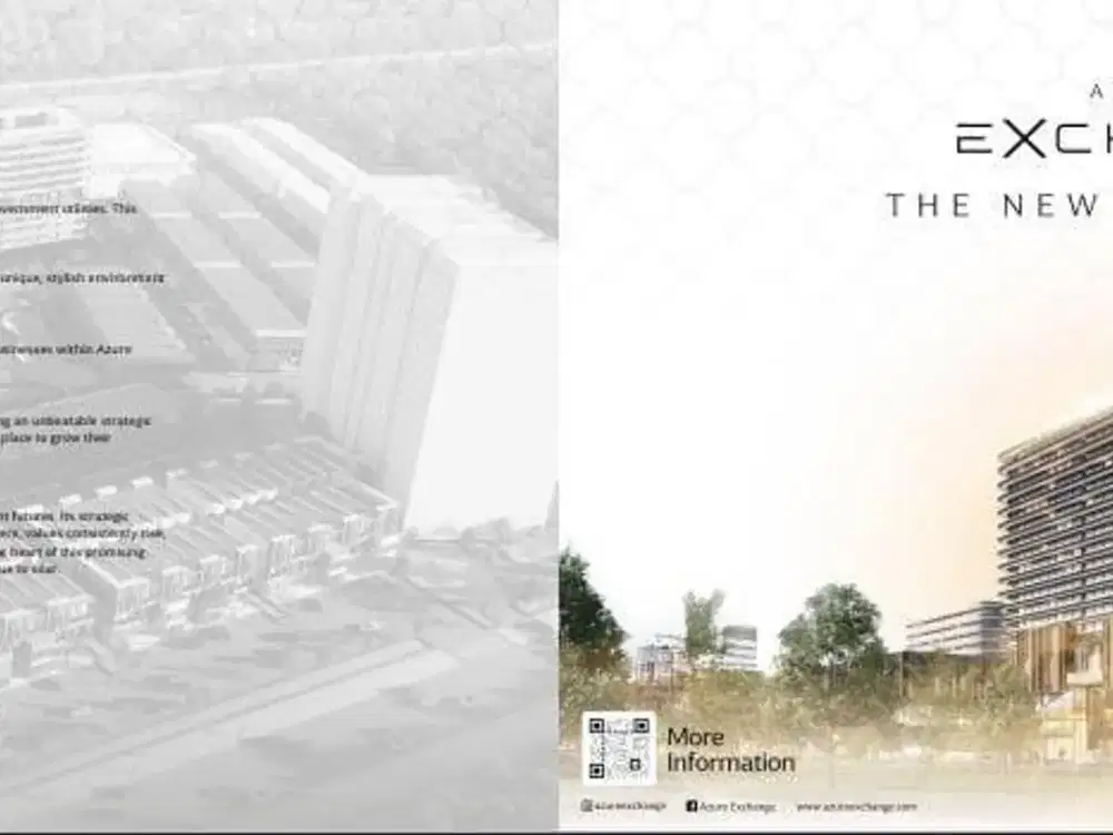 RUKO AZURE EXCHANGE Exclusive 3LANTAI BATAM CENTRE