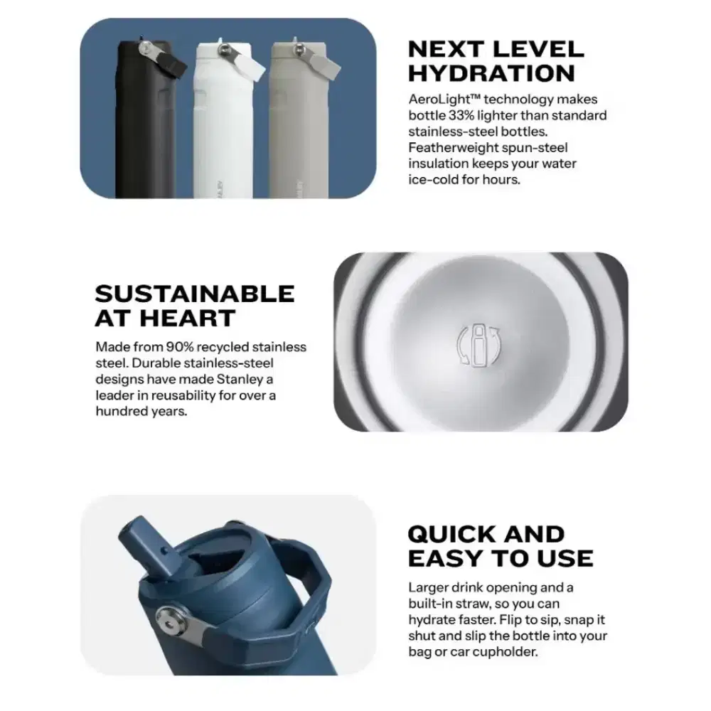 STANLEY TUMBLER 710ML