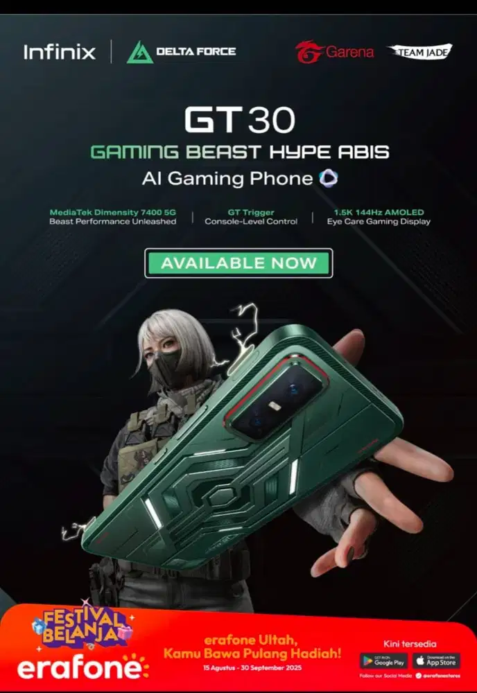 HP INFINIX GT30 PRO (Gaming)