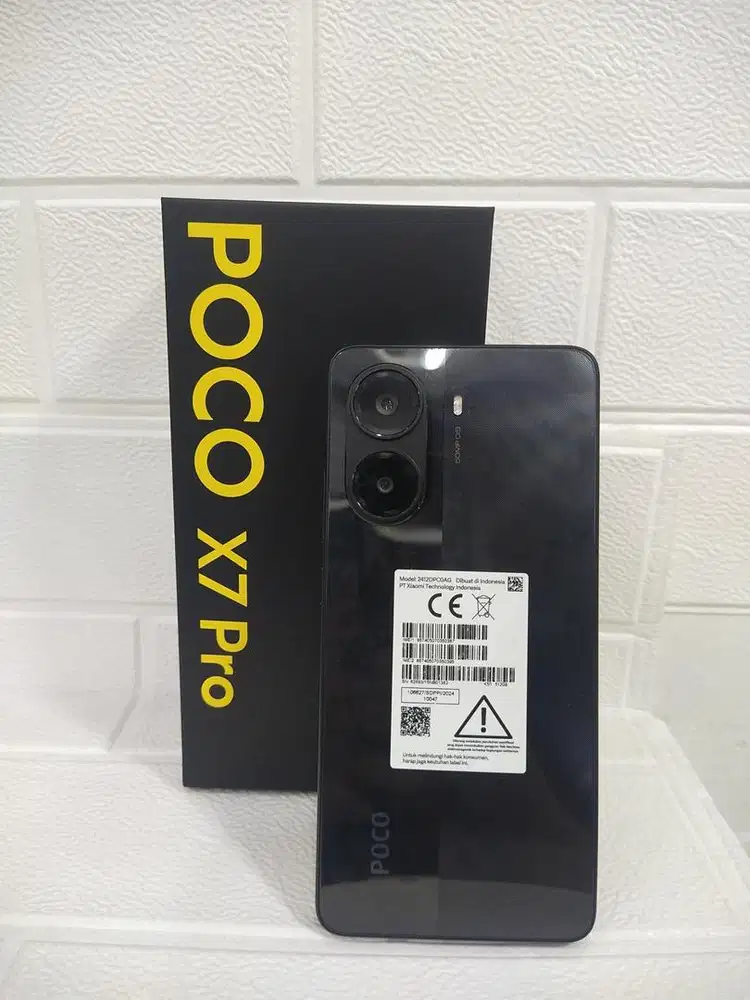 Poco X7 pro 5G 12/512 grs resmi full set original