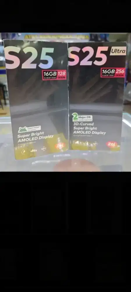 Itel S25 ultra 8/256 layar lengkung dans25 resmi
