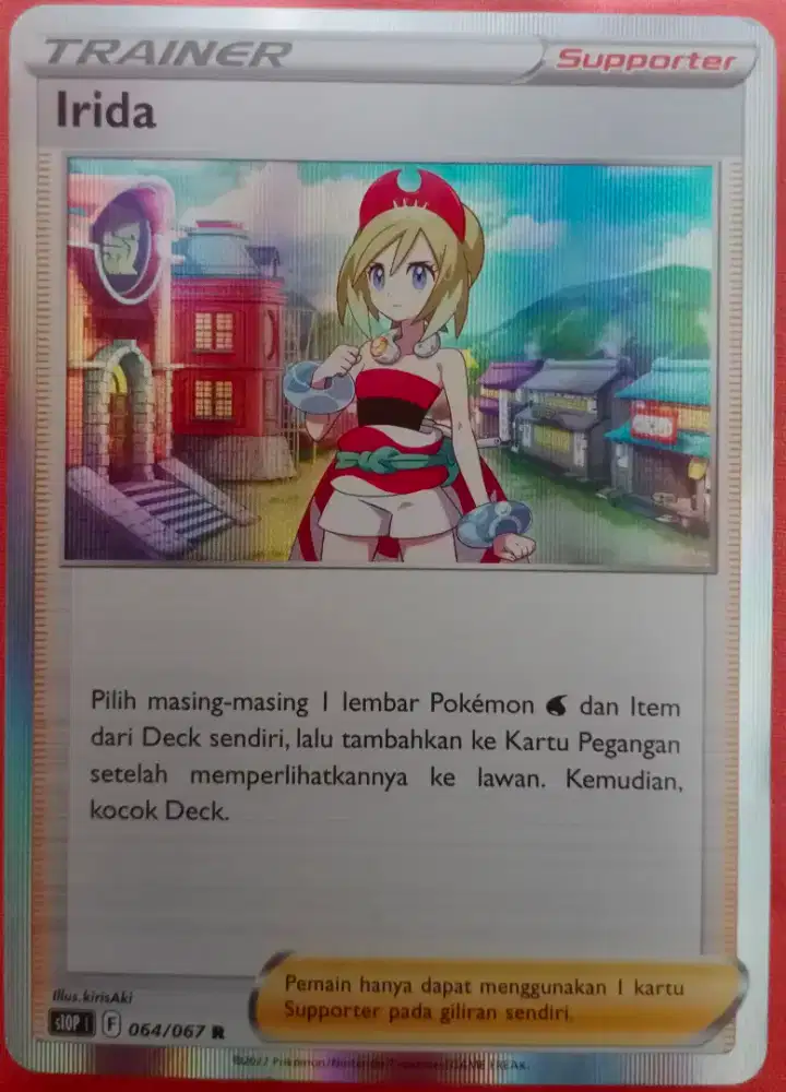 Kartu Pokémon TCG – Irida (Trainer Supporter) – Bahasa Indonesia