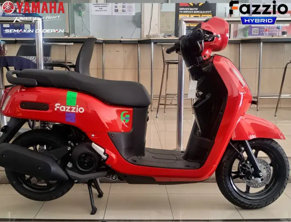 [ Motor Baru ] Fazzio hybrid kunci biasa merah