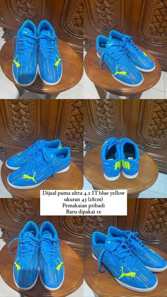 Puma ultra 4.2 IT blue yellow