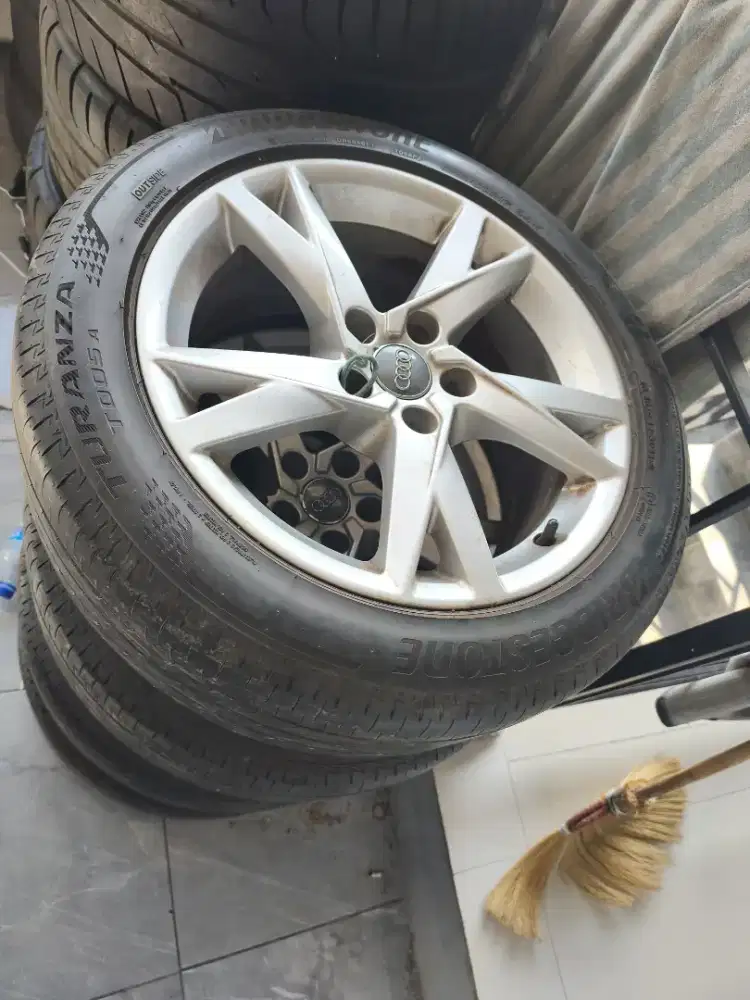 VELG ORIGINAL AUDI R17 PCD 5X112 MADE IN AUSTRIA MULUS BAN TEBEL