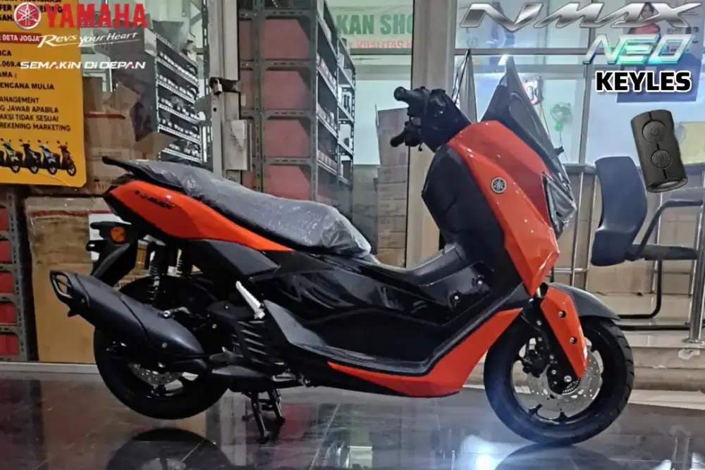 [ Motor Baru ] Nmax neo s keyles merah