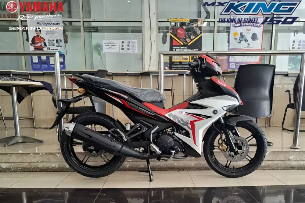 [ Motor Baru ] mx king 150cc merah