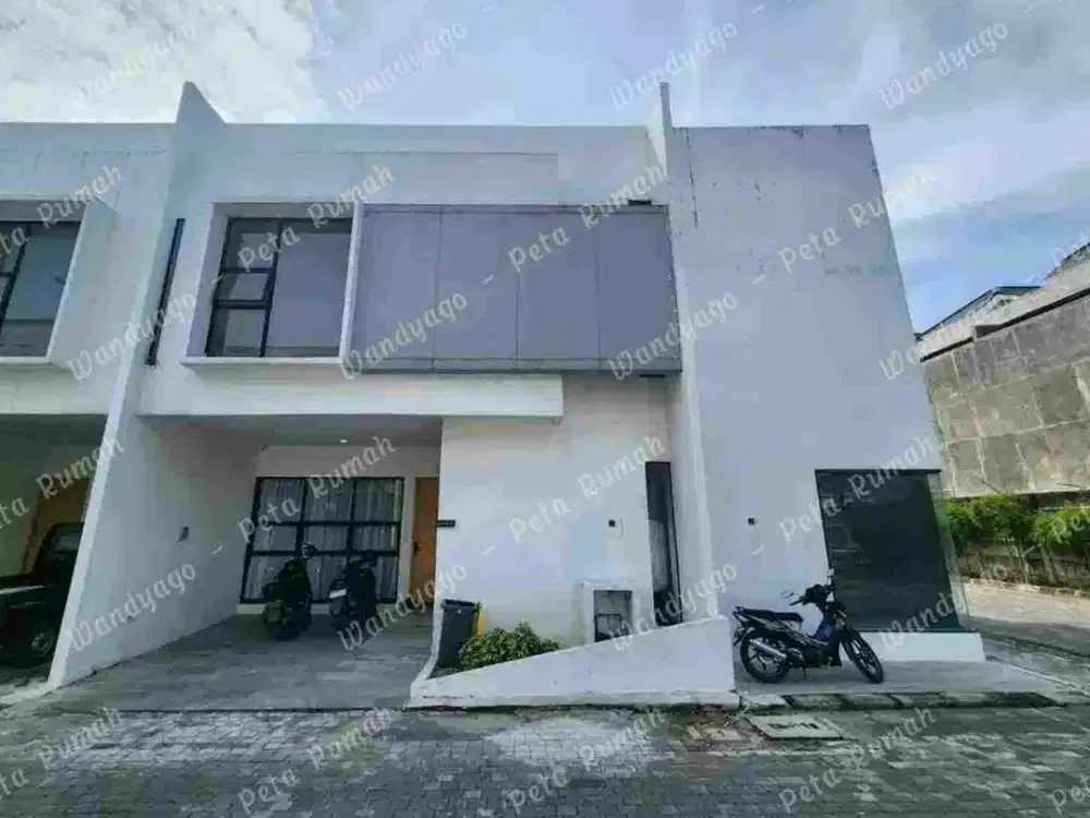 DIJUAL DAN DISEWAKAN RUMAH VILLA KOMPLEK HABITAT DAERAH SETIABUDI RINGROAD SUNGGAL FULL FURNISHED