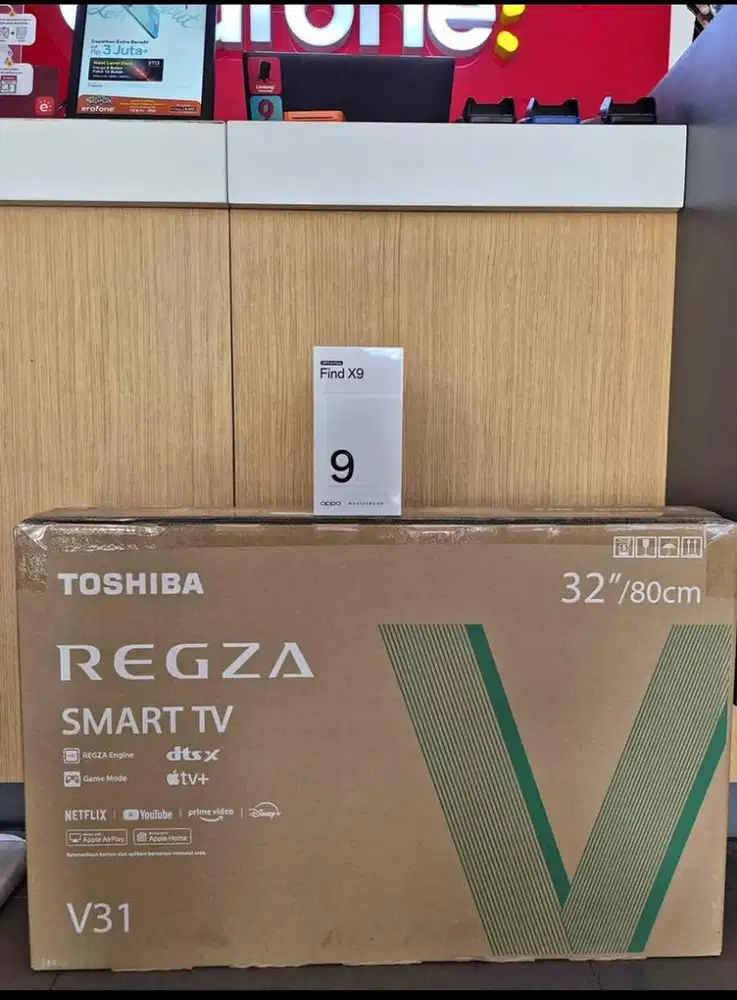 OPPO FIND X9 Garansi resmi RAM 12/256GB ada promo tebus murah TV 32inc