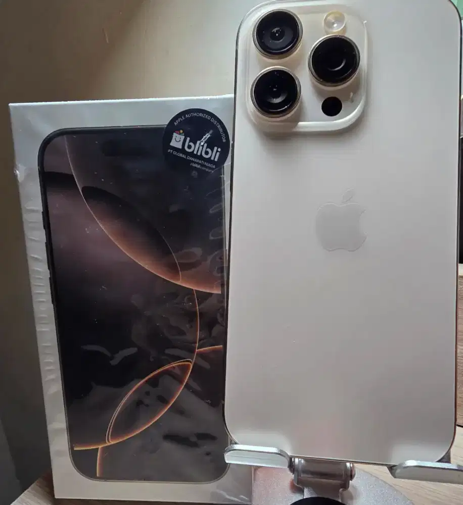 Jual iphone 16 pro 256 gb, garansi panjang