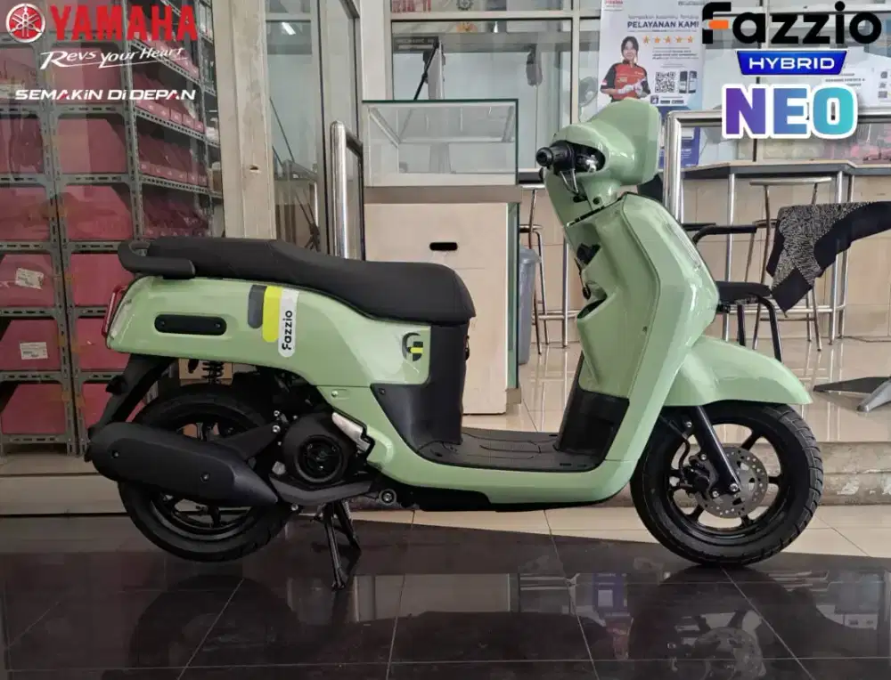 [ Motor Baru ] Fazzio neo hybrid conected hijau muda