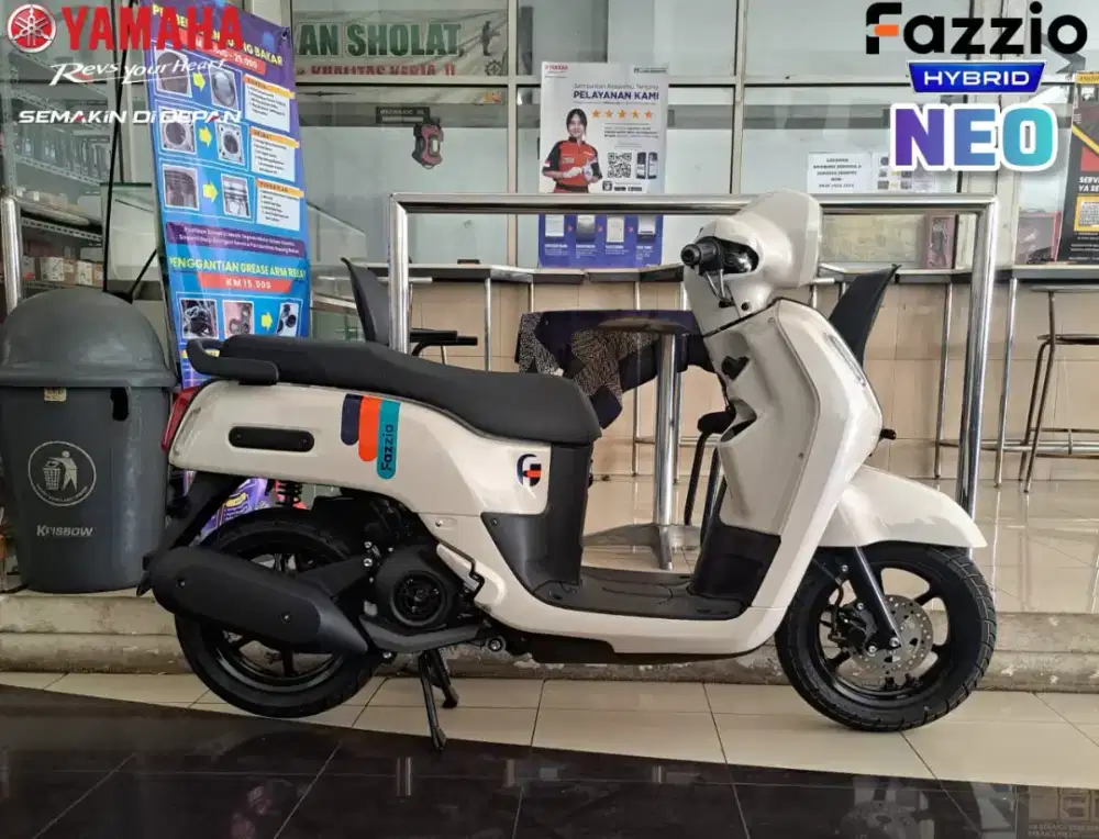 [ Motor Baru ] Fazzio neo hybrid conected putih