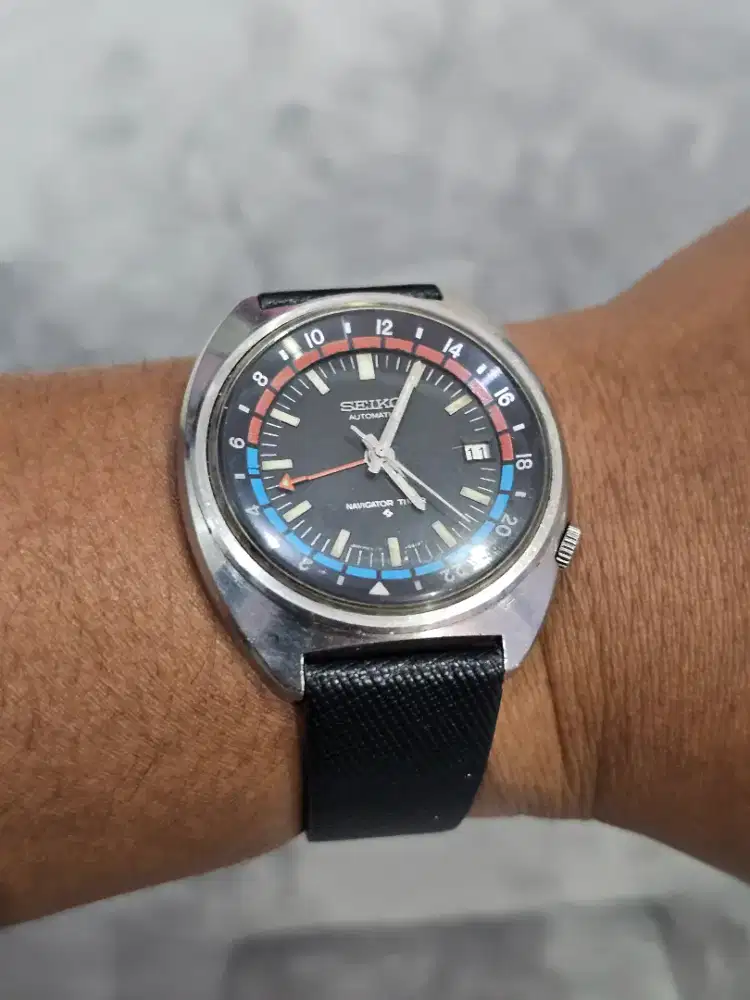 Vintage Seiko GMT  Navigator worltimer