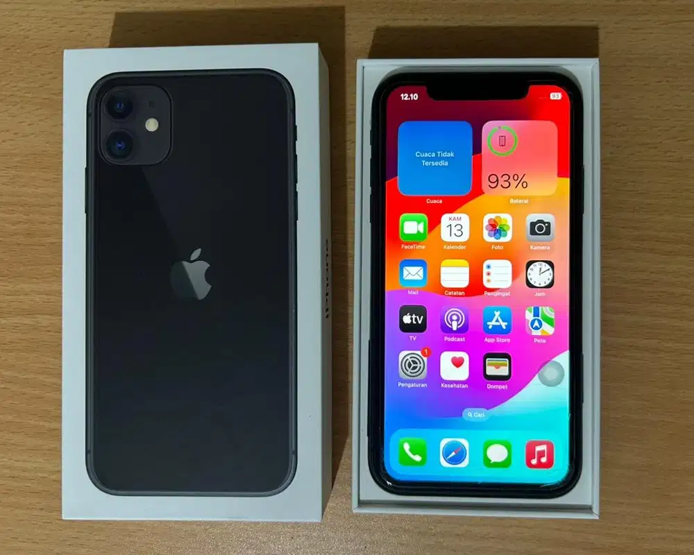 iPhone 11 Black 128GB RESMI Ex-DIGIMAP