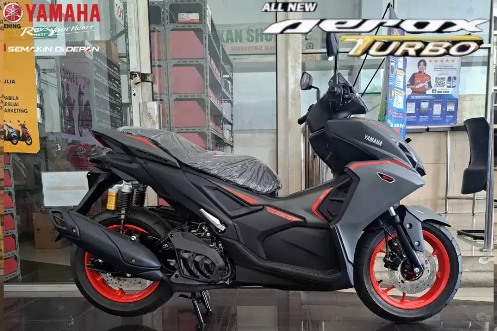 [ Motor Baru ] aerox alfha turbo abs keyles conected