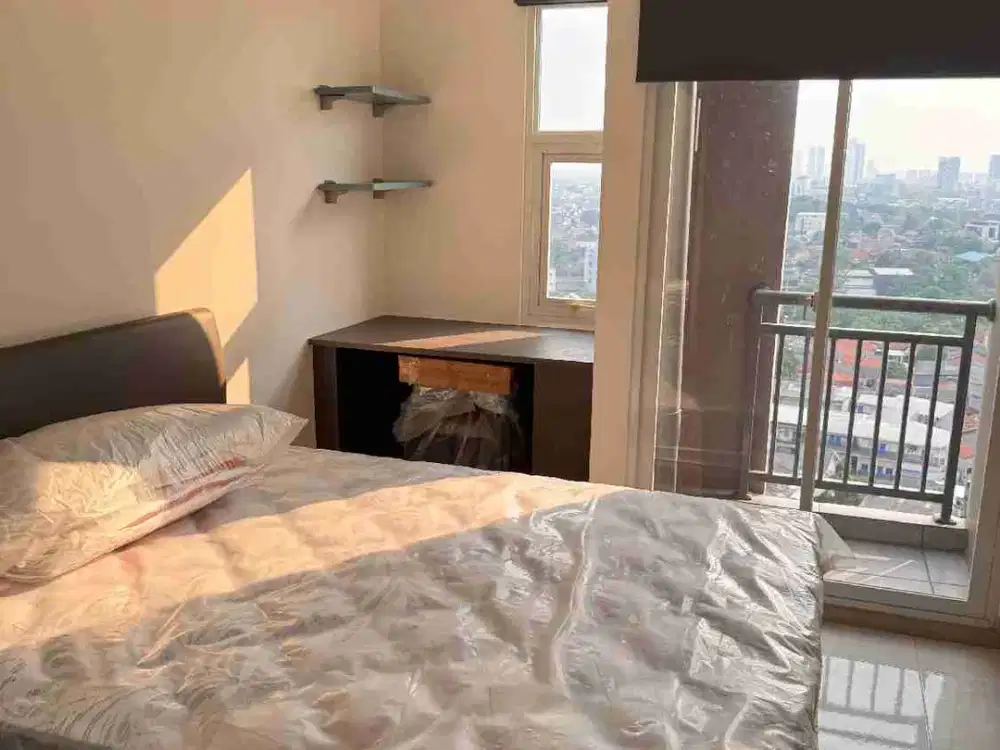 DIJUAL CEPAT! APARTEMEN AKASA BSD BARU, STUDIO FULL FURNISHED CUMA BAWA KOPER! CITY VIEW!