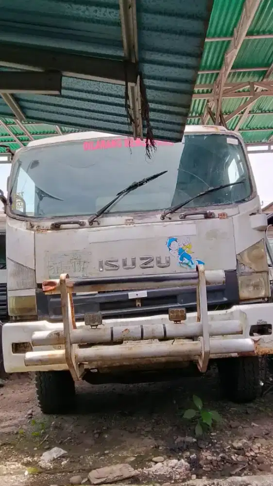 DIJUAL CEPAT! TRUK TRONTON DUMP ISUZU FVZ 34 P (6x4), 2014, SIAP KERJA