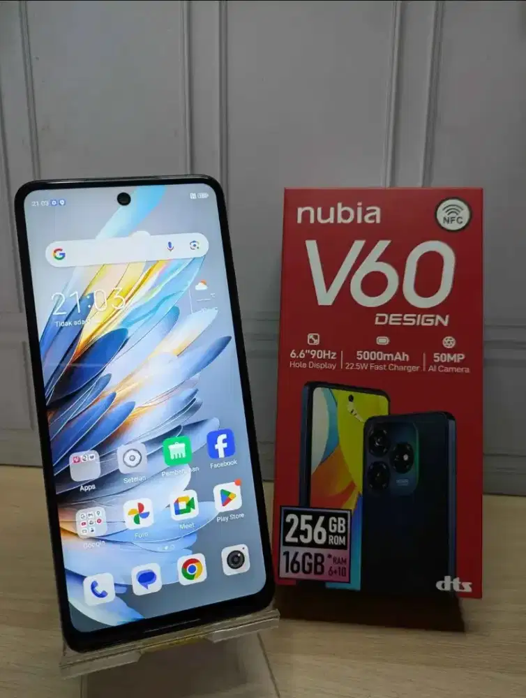 Nubia V60 Design Nfc Ram 16/256 GB
