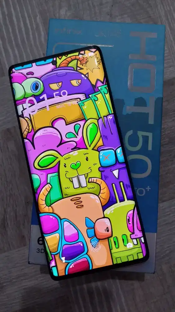 Infinix hot 50 pro+ 8+8/256 fullset masih garansi