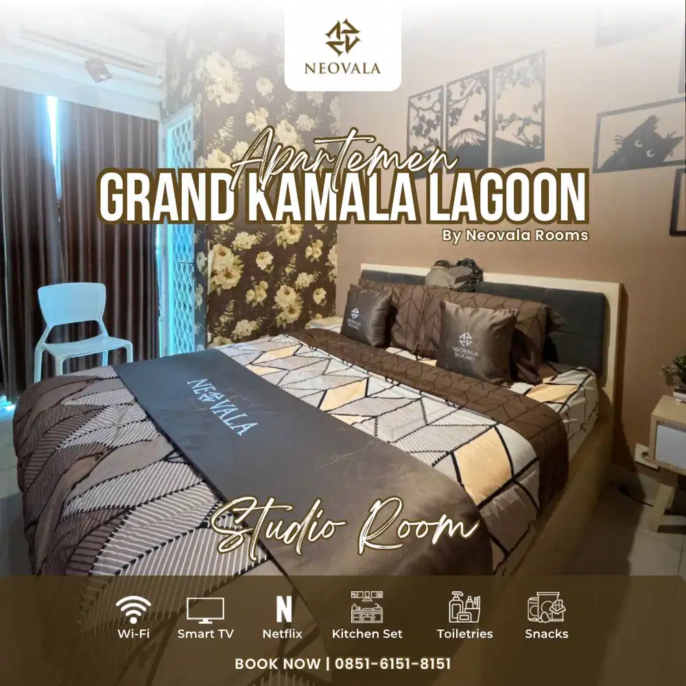Sewa Penginapan Apartemen Grand Kamala Lagoon Bekasi Selatan Harian