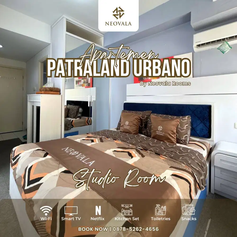 Sewa Penginapan Apartemen Patralan Urbano Bekasi Utara Harian Murah