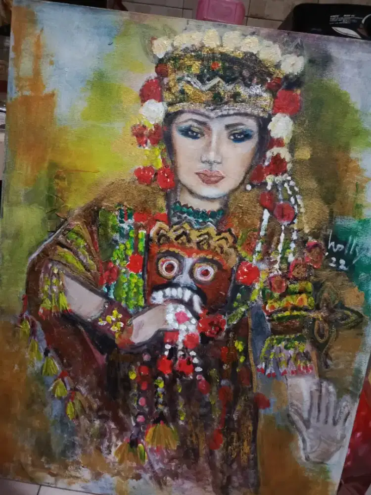 Lukisan Naturalis Istimewa Vintage