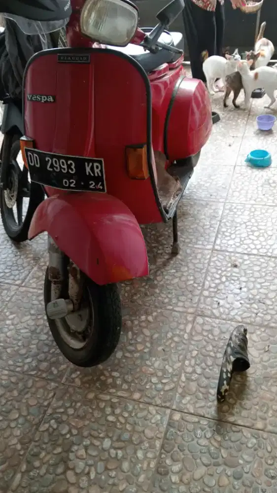 Jual cepat vespa exclusive 2