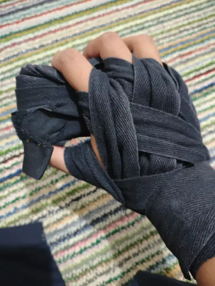 hand wraps boxing second