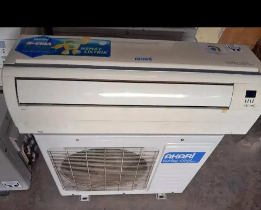 ac akari 1/2 pk original garansi freon bawaan
