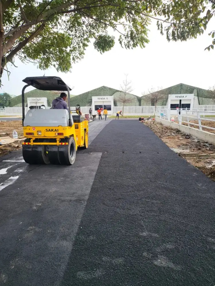 Jasa Aspal Hotmix Murah kerja cepat dan rapih