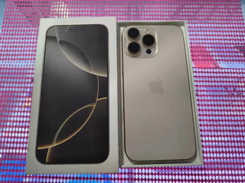 Iphone 16 promax 512gb ibox pa/a , like new , fullset , garansi on